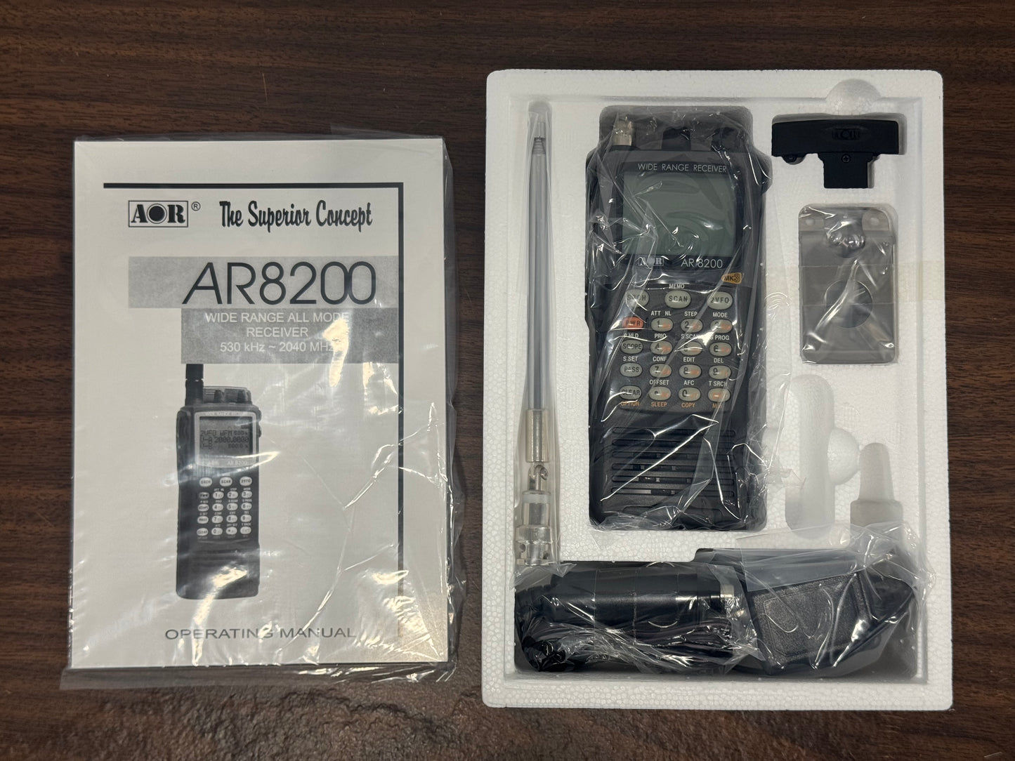 AR8200MK3 Wide Range All Mode Receiver (530 kHz ~ 2040 MHz; Cellular Frequencies Blocked) - NEW OLD STOCK ITEM, FINAL SALE