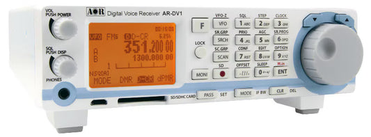 AR-DV1 (100kHz-1300MHz, SDR Digital Voice Receiver; Cellular Frequencies Blocked)